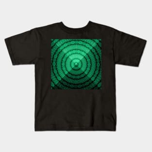 Sacred Geometry 3D Titanium Pyramid Architecture Kids T-Shirt